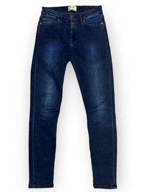 ACNE STUDIOS Jeans Mid-Rise Skinny Leg Luxury Designer Denim - Womens XS